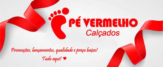 pé vermelho calçados site oficial
